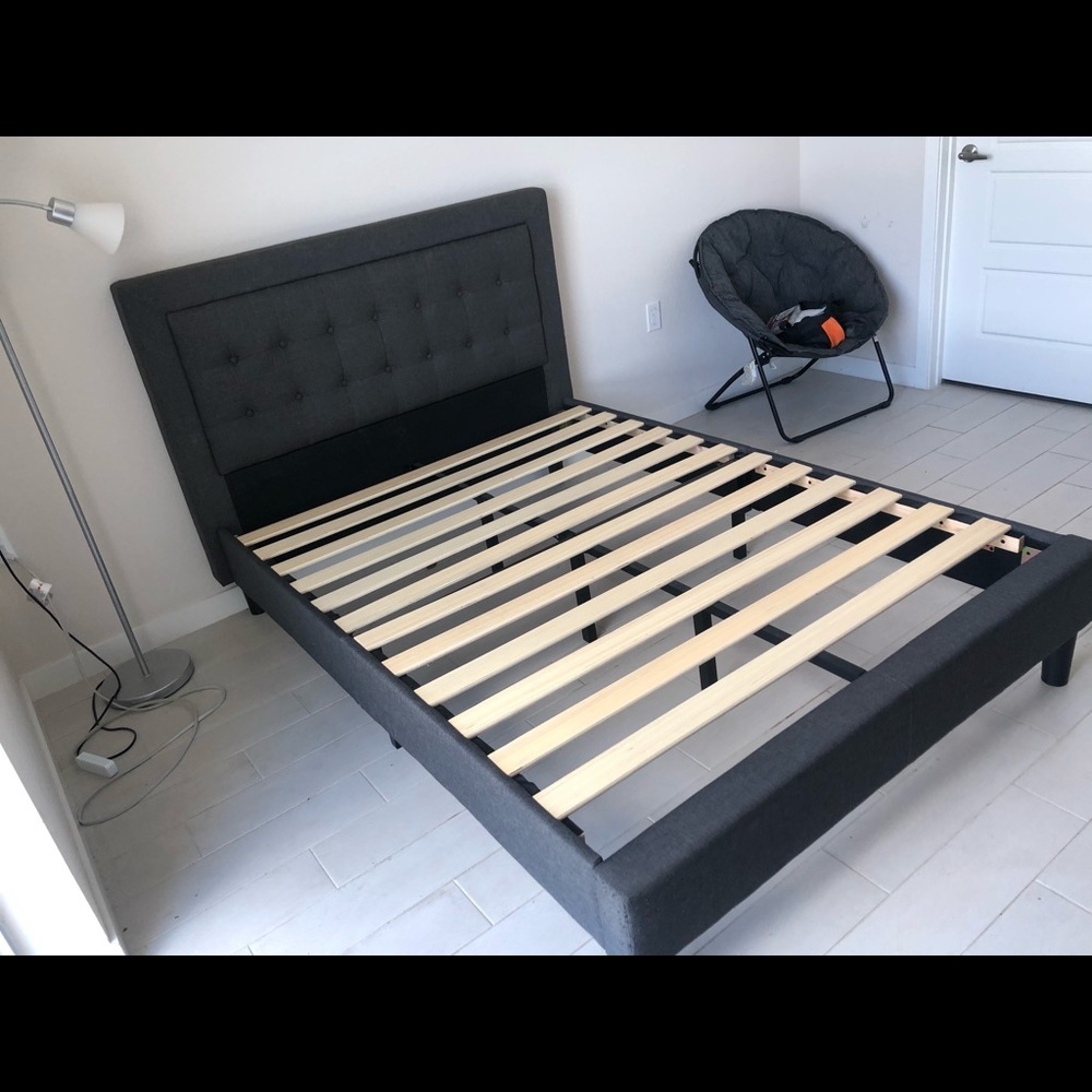 Full Size Bed Frame and Headboard
